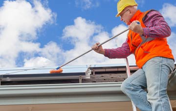 Leicester Forest East soft wash roof cleaning